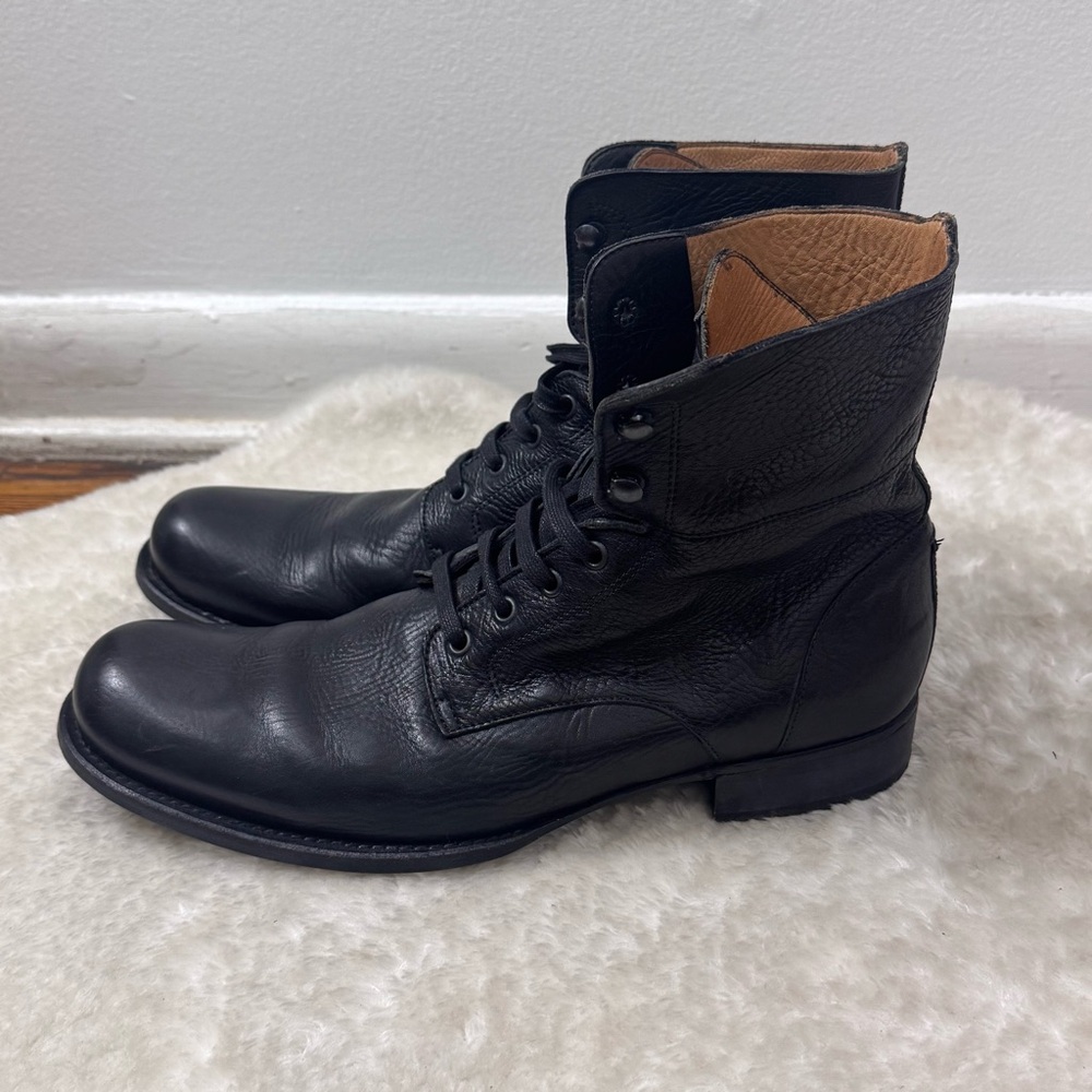 John Varvatos Convert Combat Vintage Military Boots Six O Six Sz 9.5 - Picture 6 of 12